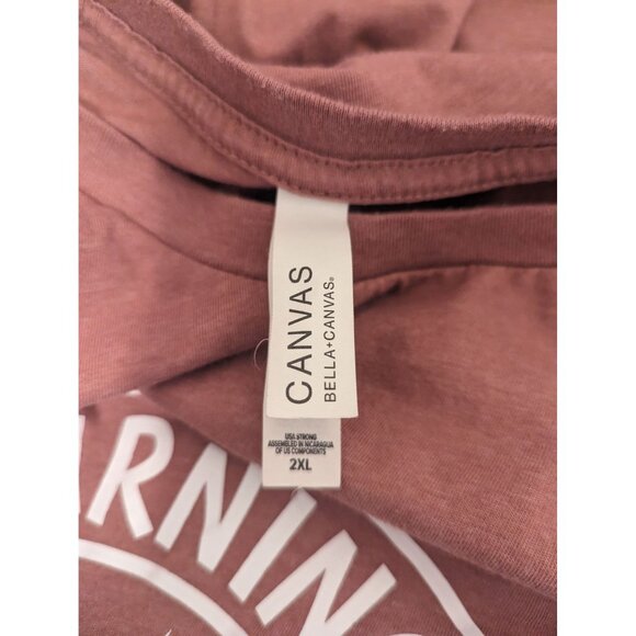 Warning Girls Trip In Progress Graphic T-Shirt Bella+Canvas 2XL - Picture 4 of 4